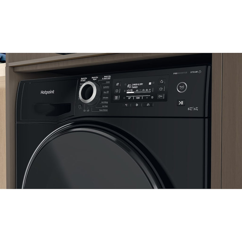 Hotpoint NDD8636BDAUK Freestanding Washer Dryer