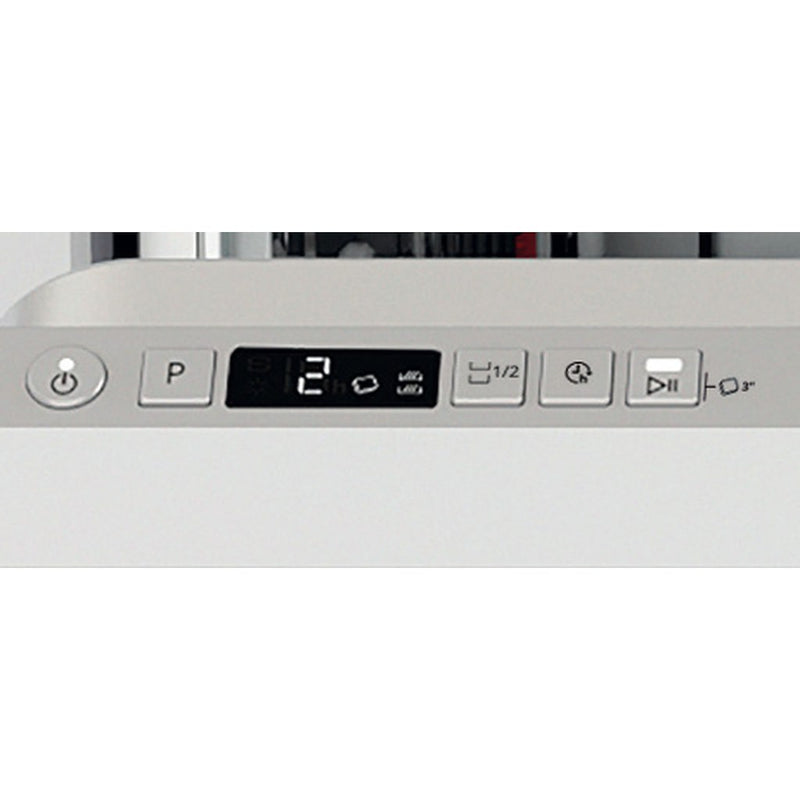 Whirlpool W2I HD524 UK Integrated Dishwasher - Silver