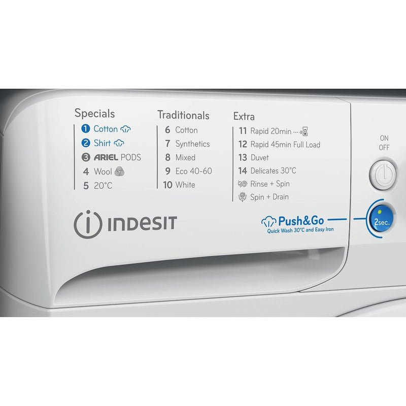 Indesit BWE 81496X WV UK Freestanding 8kg Washing Machine