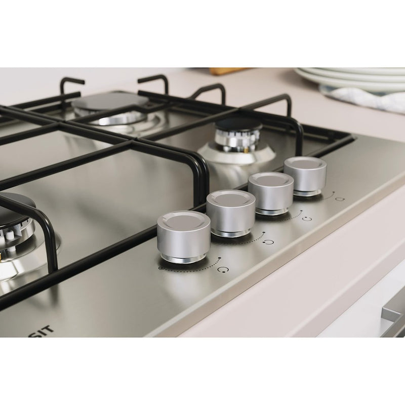 Indesit THP 642 IX/I 1 4-Burner Gas Hob