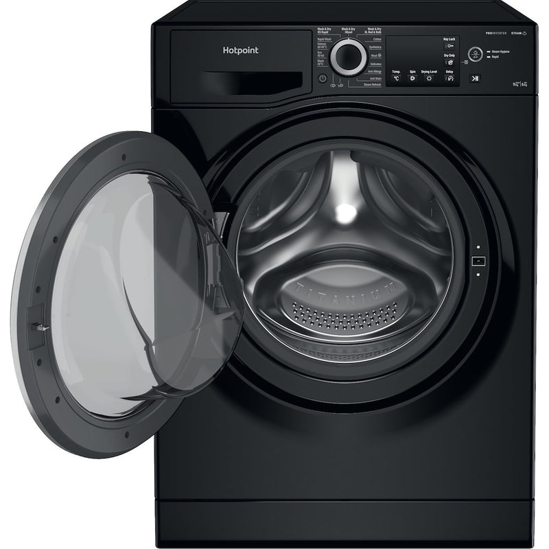 Hotpoint Anti-Stain NDB 9635 BS UK 9+6KG Washer Dryer