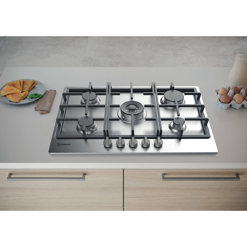 Indesit THP 751 W/IX/I Hob - Stainless Steel