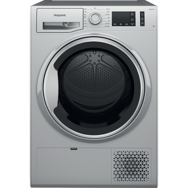 Hotpoint NT M11 82SSK UK CreaseCare 8kg Heat Pump Tumble Dryer - Silver