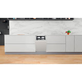 Whirlpool Integrated Dishwasher: in Silver, Slimline - WSIC 3M27 C UK N