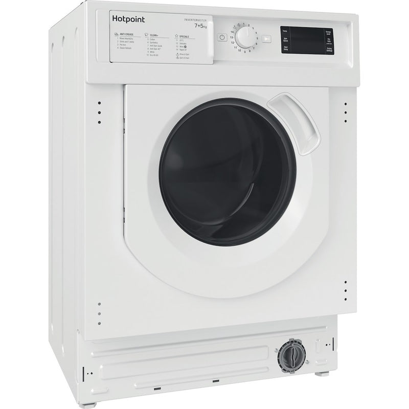 Hotpoint BIWDHG75148 UK N Integrated Washer Dryer 7kg Wash 5kg Dry - 1400rpm