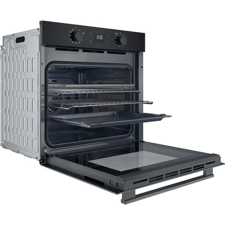 Hotpoint HO458CFBUK Built-In Single Oven - Black