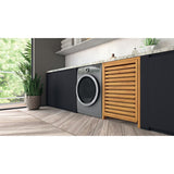 Hotpoint H8 99ADS GPOWER UK GentlePower 9kg 1400 rpm Washing Machine - Silver
