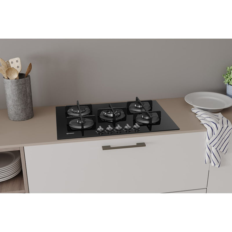 Indesit ING 72T/BK Gas Hob