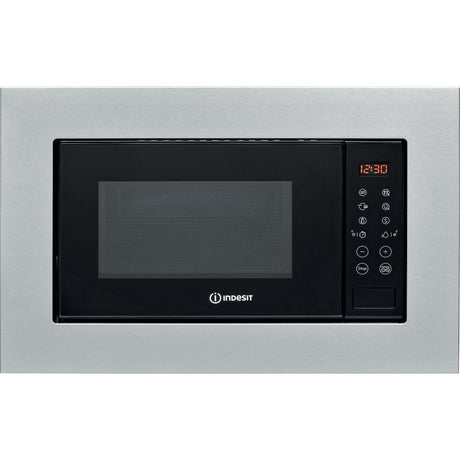 Indesit MWI120GX Built-In Microwave - Stainless Steel