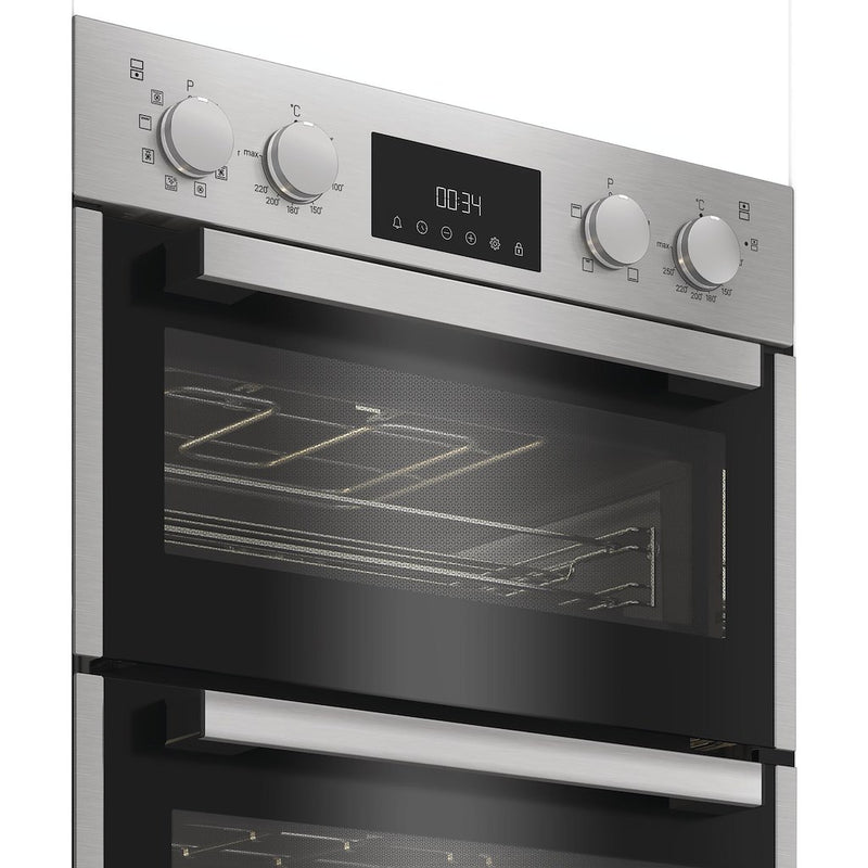 Hotpoint DIH82DIX Built-In Double Oven - Inox