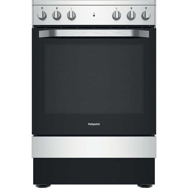 Hotpoint HS67V5KHX Freestanding Electric Cooker - Inox