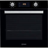 Indesit Aria IFW 6340 BL UK Electric Single Built-in Oven in Black