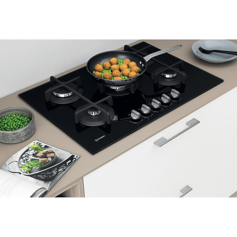 Indesit ING 72T/BK Gas Hob