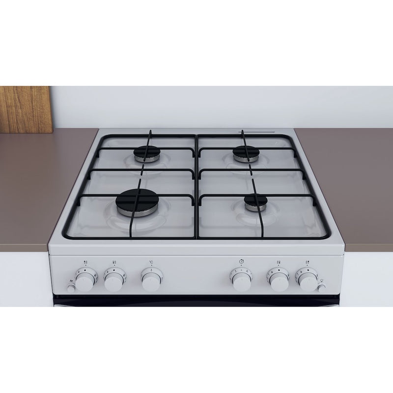 Indesit IS67G1PMW/UK Freestanding 60cm Gas Cooker