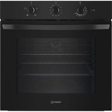 Indesit IO 233 B UK Built-In Single Oven - Black