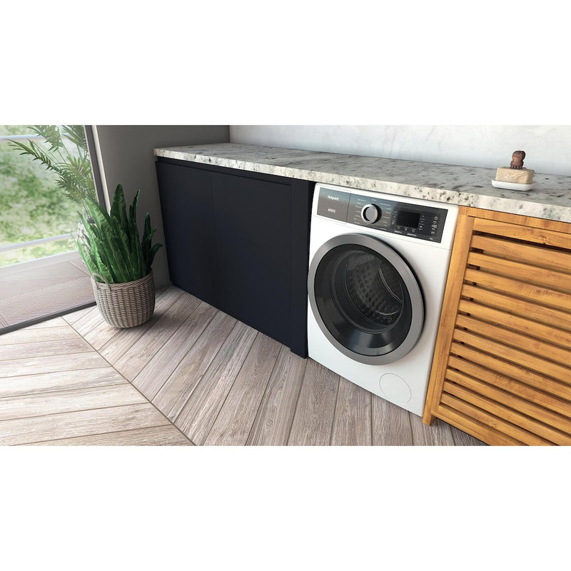 Hotpoint H8 99AD GPOWER UK GentlePower 9kg 1400 rpm Washing Machine - White