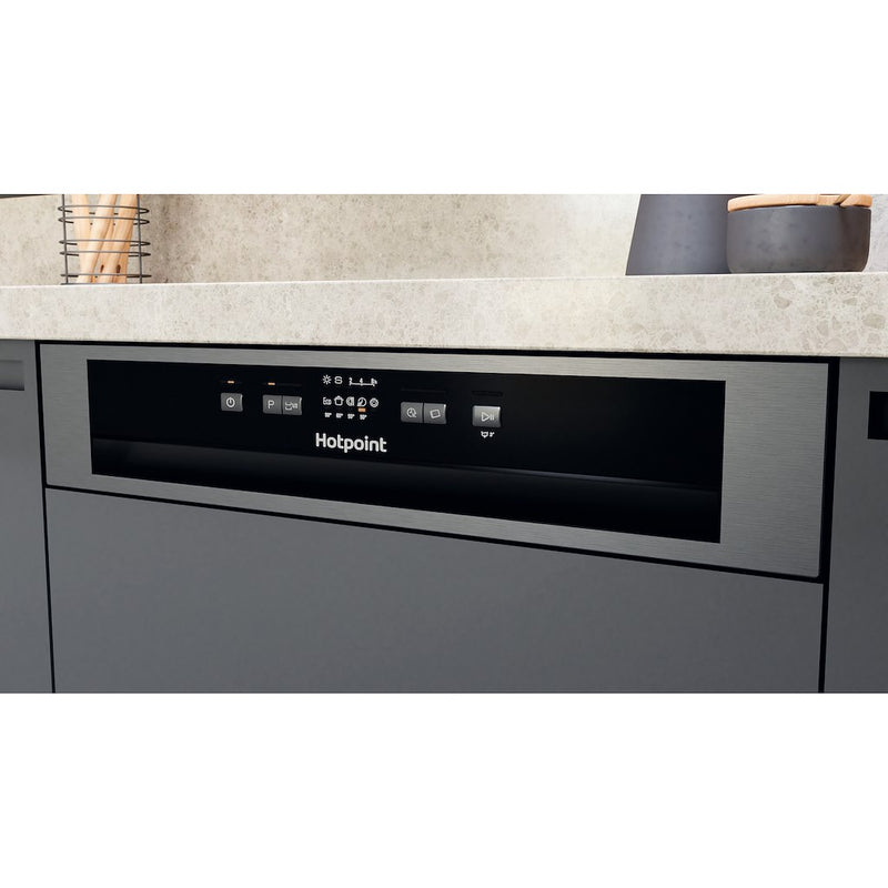 Hotpoint H3B L626 X UK Integrated Dishwasher - Inox