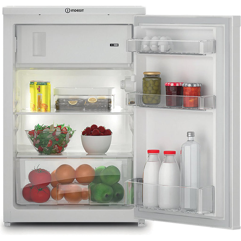 Indesit I55V1 112W UK Freestanding Undercounter Fridge - White