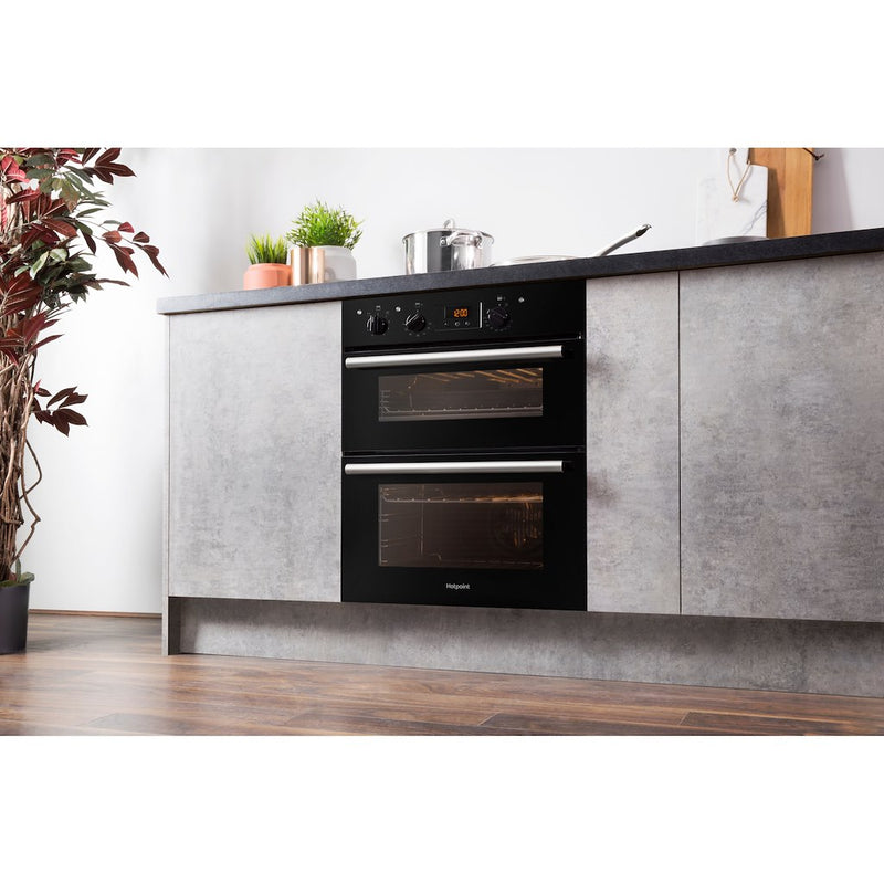 Hotpoint Class 2 DU2540 BL Built-in Double Oven - Black