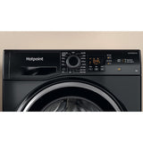 Hotpoint NSWM 864C BS UK N Black 8kg Freestanding Washing Machine