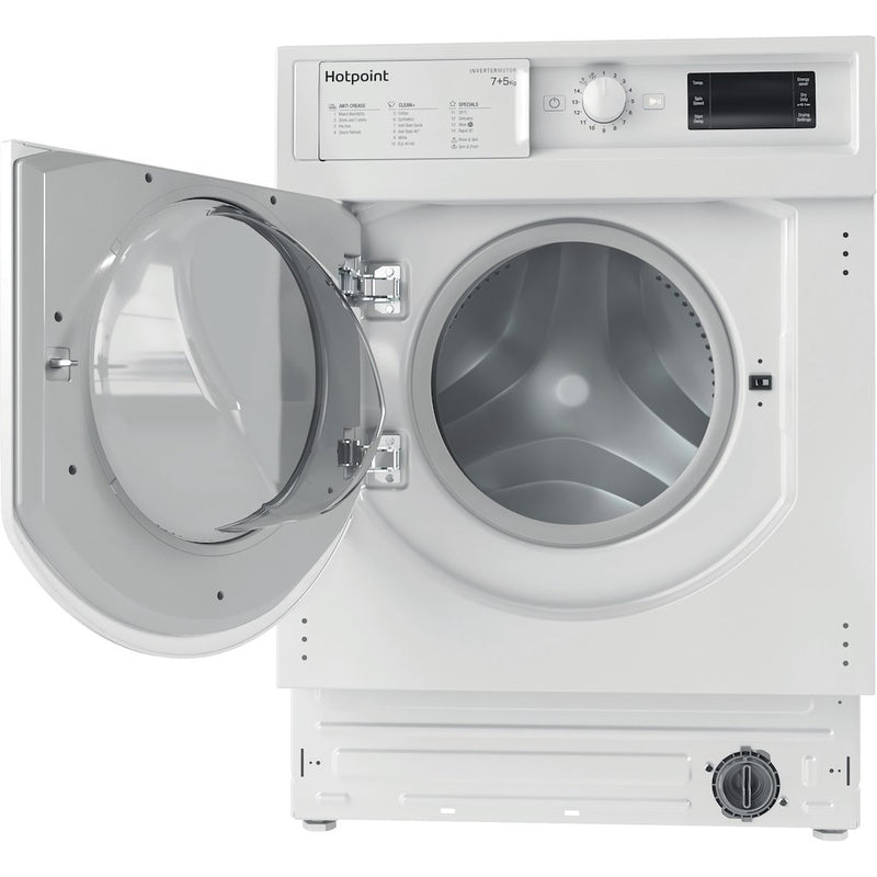 Hotpoint BIWDHG75148 UK N Integrated Washer Dryer 7kg Wash 5kg Dry - 1400rpm
