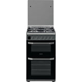 Hotpoint HD5G00CCX/UK Gas Cooker - Stainless Steel