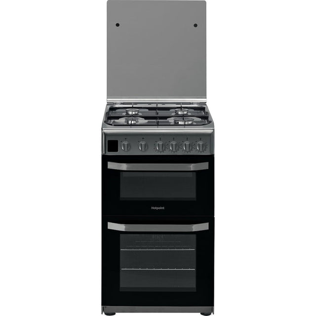 Hotpoint HD5G00CCX/UK Gas Cooker - Stainless Steel