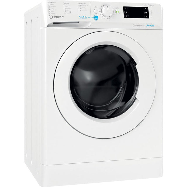 Indesit BDE86436WVUKN 1400 RPM 8KG Wash 6KG Dry Washer Dryer - White