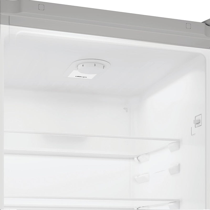Indesit IKNH 1261 S4UK Freestanding 50/50 No Frost Fridge Freezer - Silver