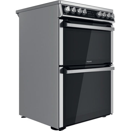 Hotpoint HDM67V8D2CX/UK Electric Double Cooker - Inox