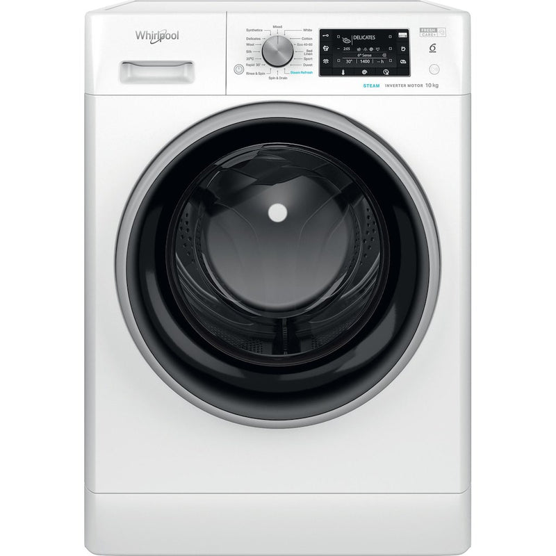 Whirlpool FFD 10489 BSV UK Freestanding 10kg Washing Machine - White