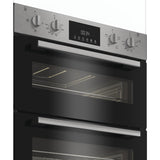 Indesit DUI12DIX Built-In Double Oven - Inox