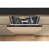 Whirlpool W8I HP42 L UK Integrated Dishwasher - Black