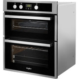 Whirlpool AKL 307 IX Built-Under Double Oven - Inox and Black