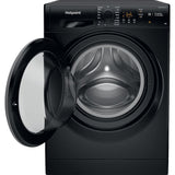 Hotpoint NSWF 946 BS UK Anti-Stain 9kg 1400rpm Washing Machine - Black