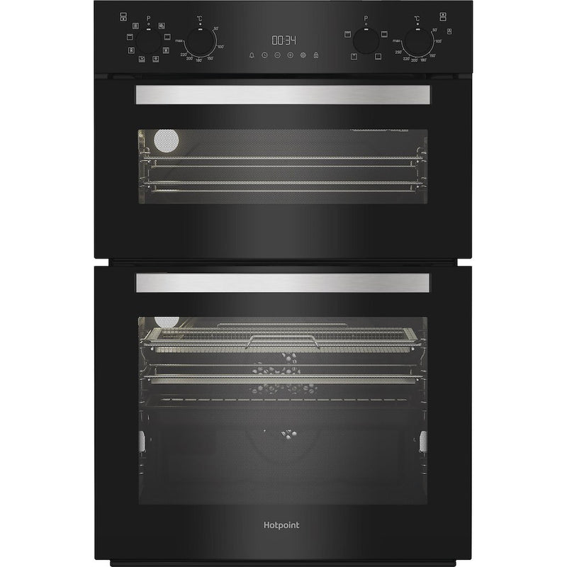 Hotpoint DIH82G1AB Built-In Double Oven - Black