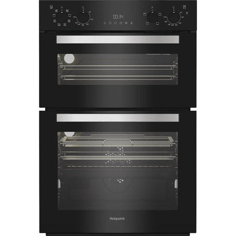 Hotpoint DIH82G1AB Built-In Double Oven - Black