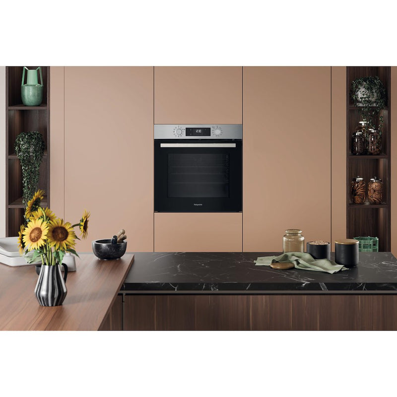 Hotpoint HO278PXUK Built-In Single Oven - Inox