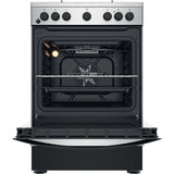 Indesit IS67G5PHX/UK Freestanding 60cm Duel Fuel Cooker