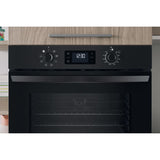 Indesit Turn&Go IO 253 B UK Built-In Electric Single Oven - Black