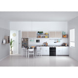Indesit ID67V9HCX/UK Electric Cooker Double Oven - inox