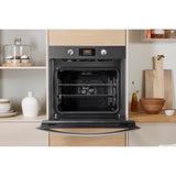 Indesit Aria IFW 3841 P IX UK Electric Single Built-in Oven in Stainless Steel