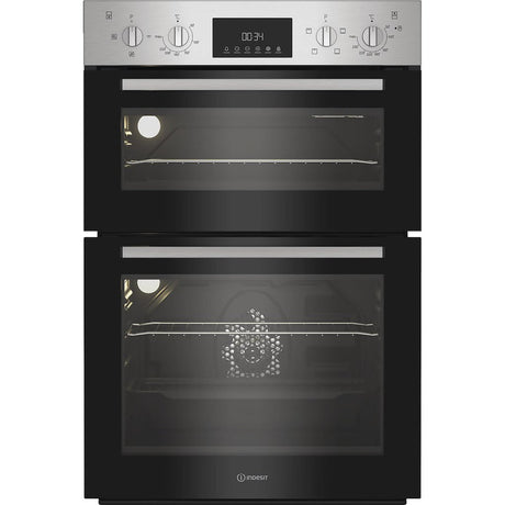 Indesit DII10DIX Built-In Double Oven - Inox