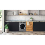 Hotpoint H8 99ADS GPOWER UK GentlePower 9kg 1400 rpm Washing Machine - Silver