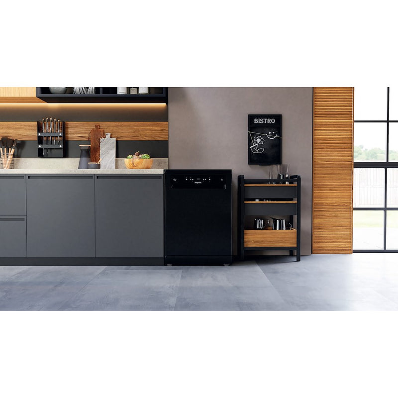 Hotpoint HFC 3C26 WC B UK Dishwasher - Black