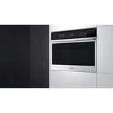 Whirlpool W Collection W7 MW461 UK Built-in Microwave Oven - Stainless Steel