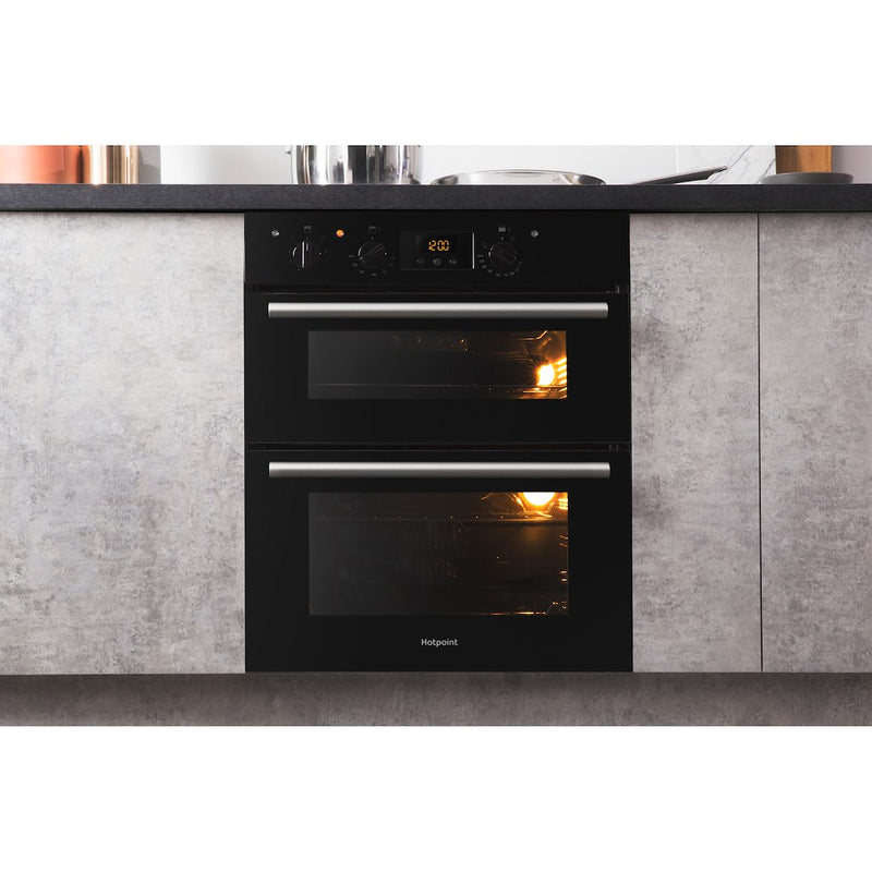 Hotpoint Class 2 DU2540 BL Built-in Double Oven - Black