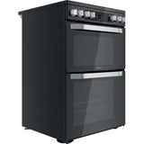 Hotpoint HDM67V9HCB/U Electric Double Cooker - Black