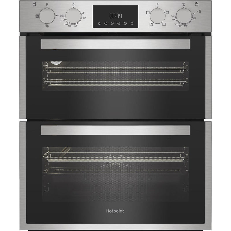 Hotpoint DUH10DIX Built-In Double Oven - Inox