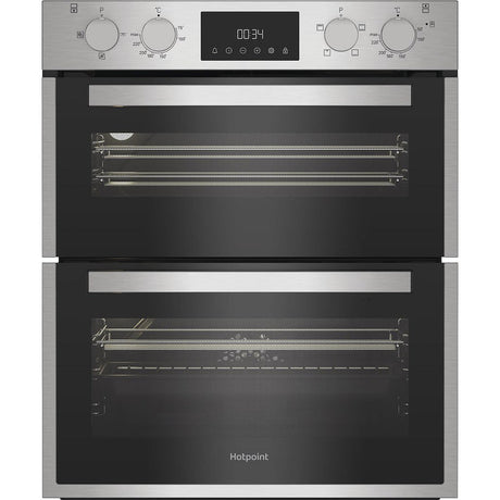 Hotpoint DUH10DIX Built-In Double Oven - Inox